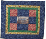 Our First House. One panel wall hanging 