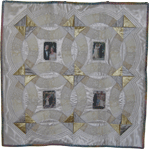 Contemporary Double Wedding Ring Quilt