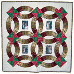 Traditional Double Wedding Ring Quilt